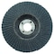 Weiler 4" Tiger Paw Abrasive Flap Disc, Conical (TY29), 60Z, 5/8" 51105 - alternate 2